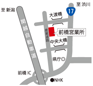群馬前橋地図